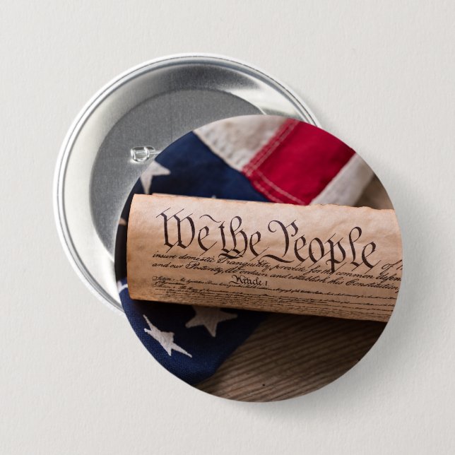 BADGE ROND 7,6 CM US (Devant & derrière)