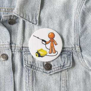 Badge Rond 7,6 Cm Utilisation D'Une Lave-Pression