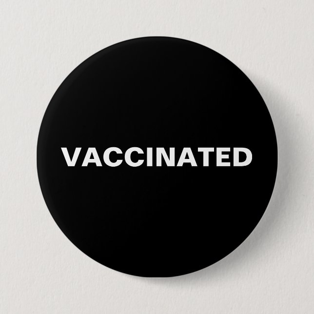 BADGE ROND 7,6 CM VACCINÉ (Devant)