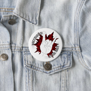 Badge Rond 7,6 Cm Vacciné Au Maximum