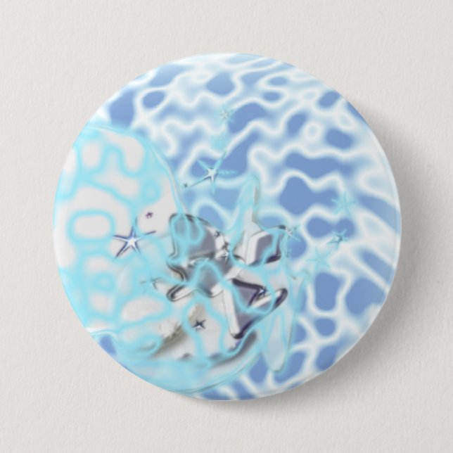 Badge Rond 7,6 Cm Vent de bouton (Devant)