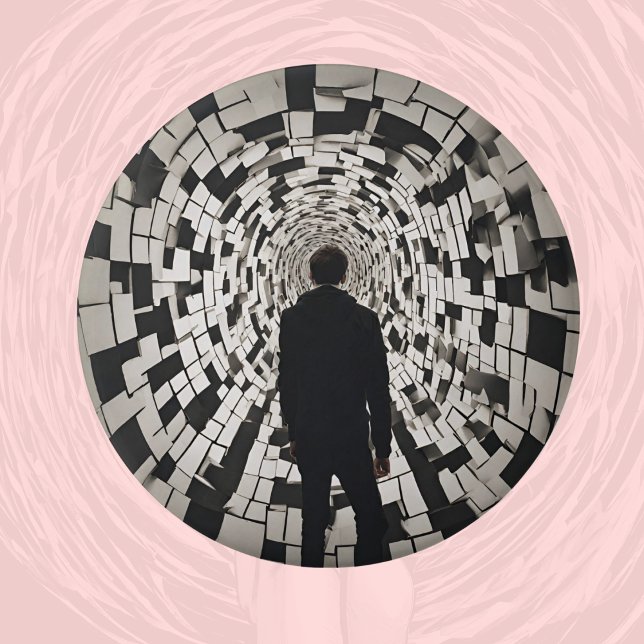 Badge Rond 7,6 Cm Vestibular Migraine Vertigo Meniere's Dizzy Off (Créateur téléchargé)