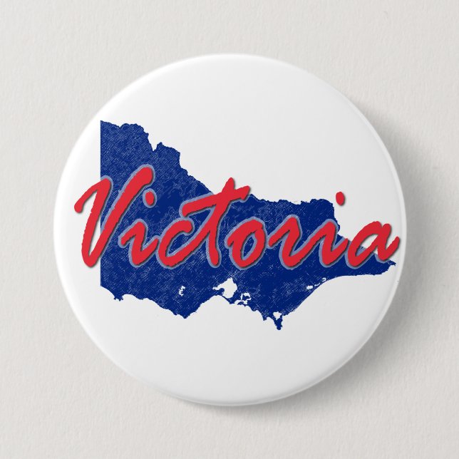 Badge Rond 7,6 Cm Victoria (Devant)