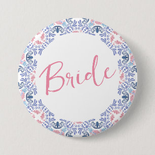 Badge Rond 7,6 Cm Vino Before Vows vin Fête de Bachelorette