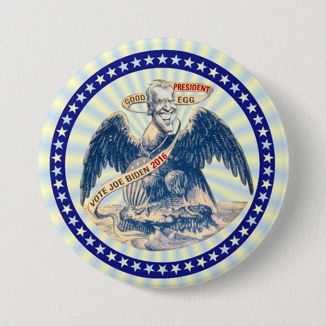 Badge Rond 7,6 Cm Vote pour Joe Biden 2016 (Devant)