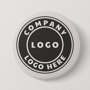 Badge Rond 7,6 Cm Votre logo d'entreprise Événements pour les employ