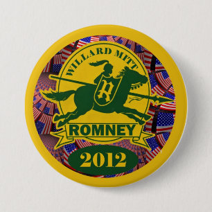Badge Rond 7,6 Cm Willard Mitt Romney 2012
