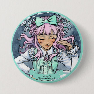 Badge Rond 7,6 Cm Zodiaque de Lolita : Vierge