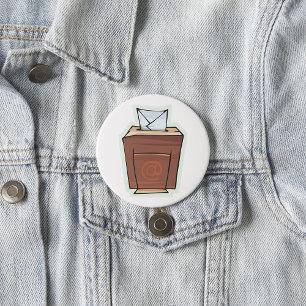 Badge Rond 7,6 Cm Zone de vote