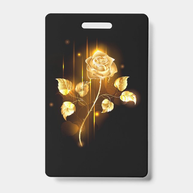 Badge Rose d'or ( rose d'or ) (Avant)