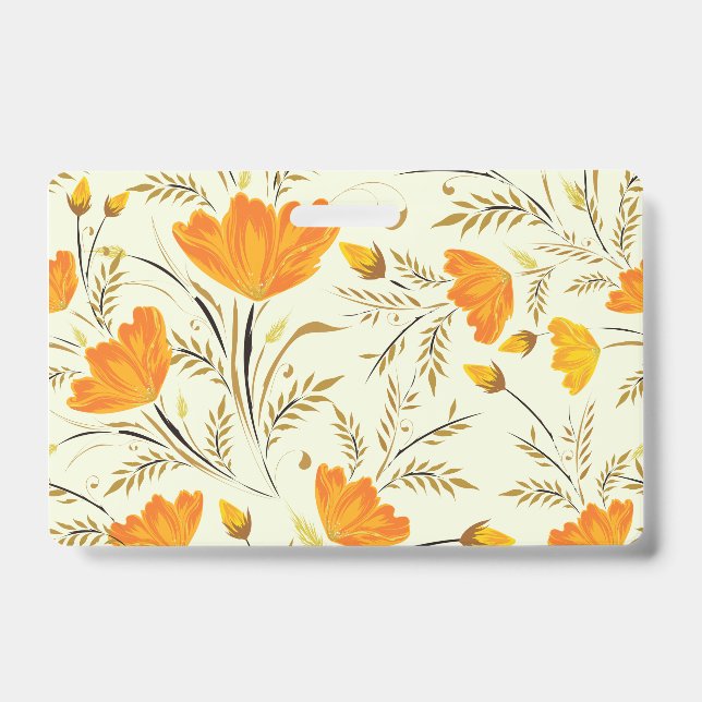 Badge Rose jaune (Avant)