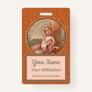 Badge Roundel Saint-Tarcisius de Rome (BF 004)