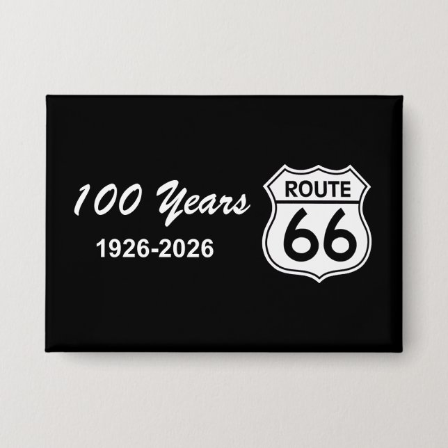 Badge Route 66 centenaire (Recto)