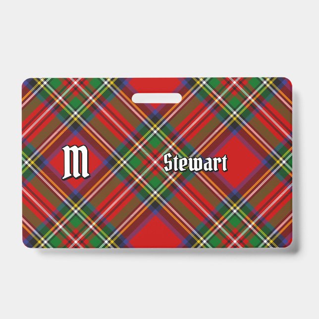 Badge Royal Stewart Tartan (Avant)