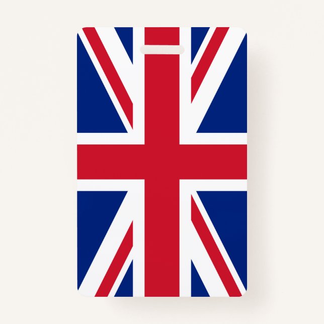 Badge Royaume-Uni Union Jack Drapeau des colonies britan (Devant)