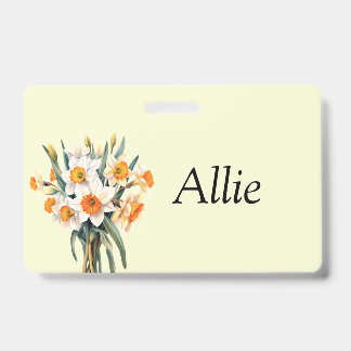 Badge Sac personnalisable Daffodil