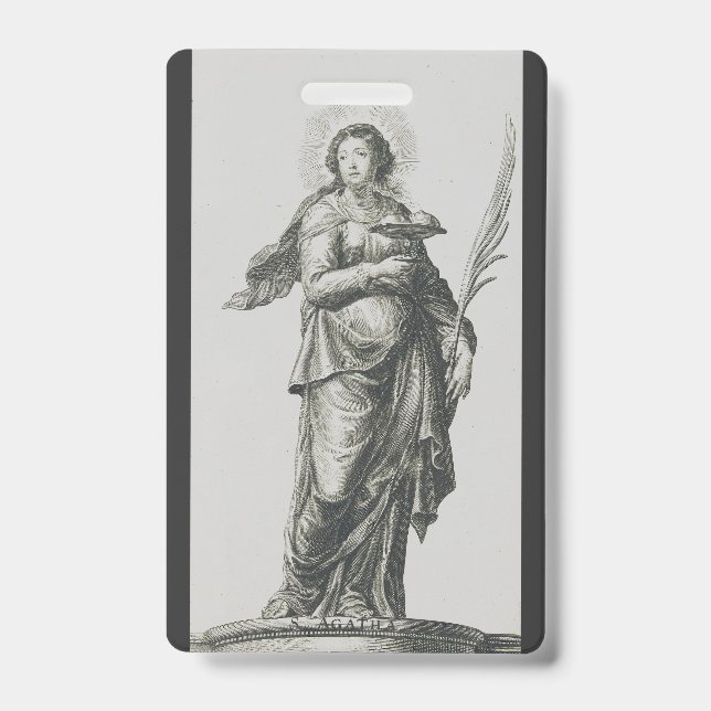 Badge Saint-Agathe de Sicile (Avant)