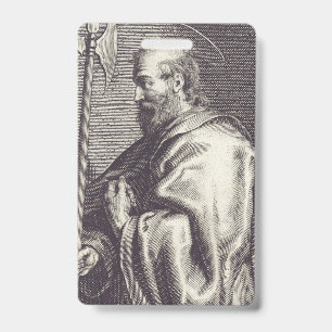 Badge Saint Matthieu l'Évangéliste - Reproduction d'Art