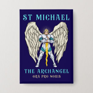 Badge Saint Michel Archange Prière Catholique