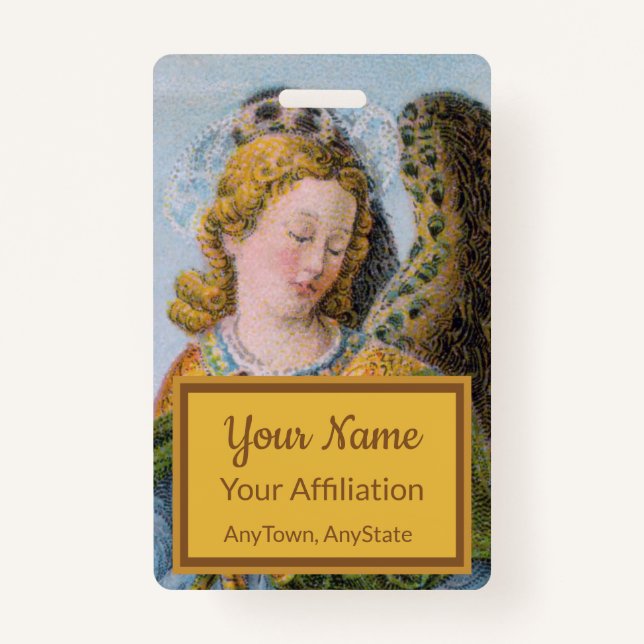 Badge Saint Raphaël l'Archange (détail ; M 017) (Devant)