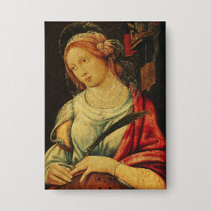 Badge Sainte Catherine par Giovanni Battista Bertucci