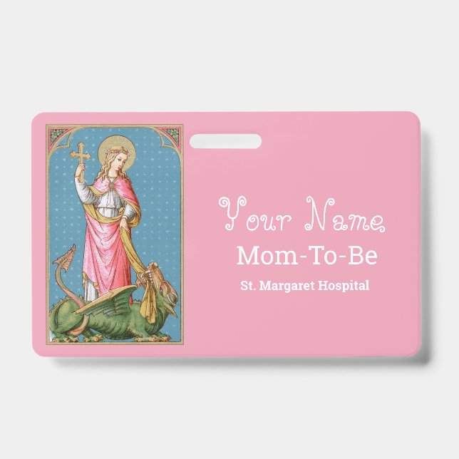 Badge Sainte Marguerite d'Antioche (SAU 038) (Avant)
