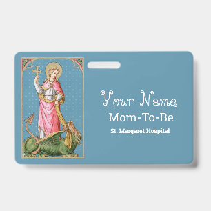 Badge Sainte Marguerite d'Antioche (SAU 038)
