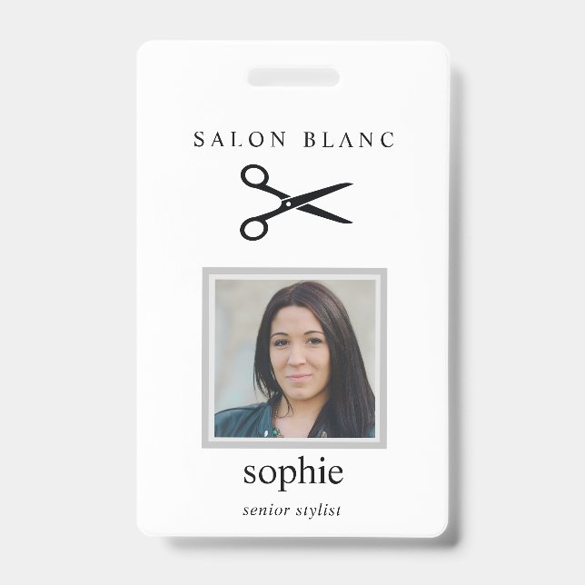 Badge Salon Business Promotional (Face)