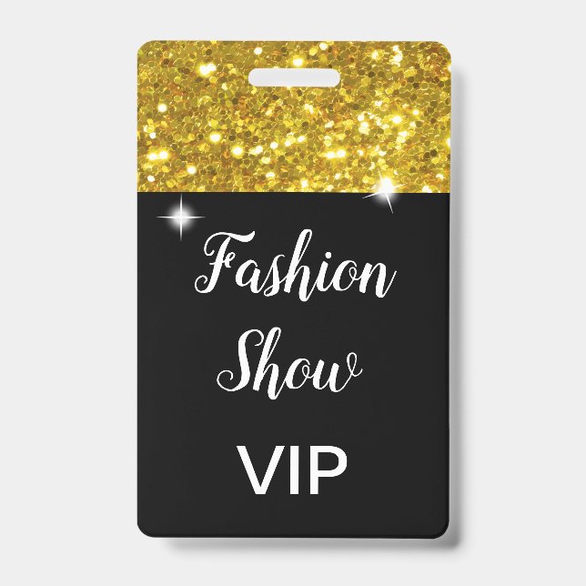 Badge Salon de mode VIP (Avant)