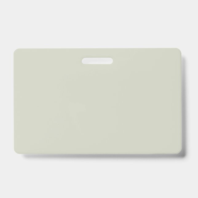 Badge Sauge Blanche Uni (Avant)