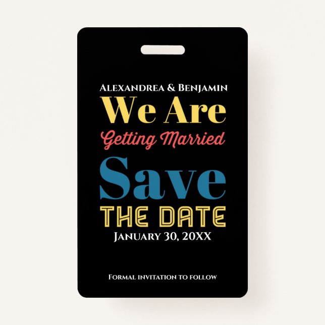 Badge Sauvegardez La Carte Date Annonce (Devant)