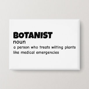 Badge Scientifique plante Définition amusante
