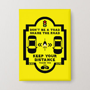 Badge Sécurité routière à bicyclette