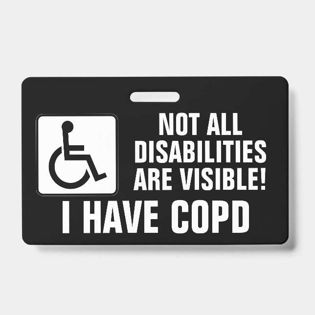 Badge Sensibilisation à la BPCO (Avant)