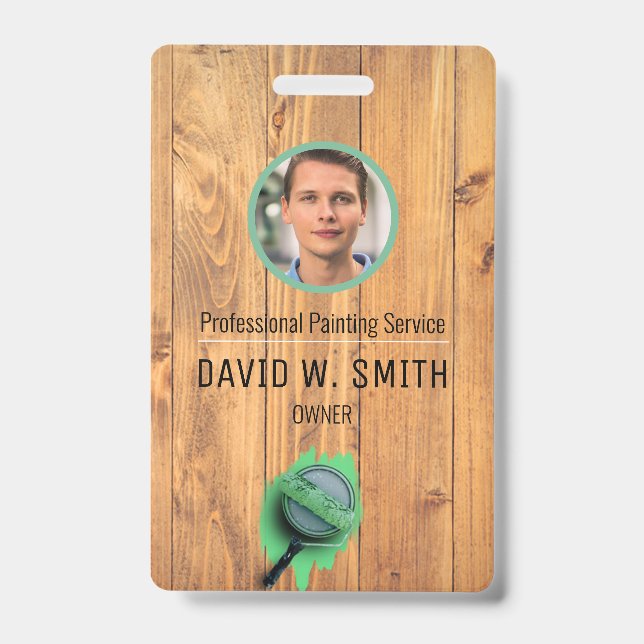 Badge Service de peinture professionnelle (Avant)