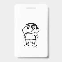 Shinchan noir et blanc