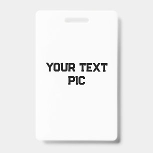 Badge simple personnalisé minimal ajoutez votre logo adr