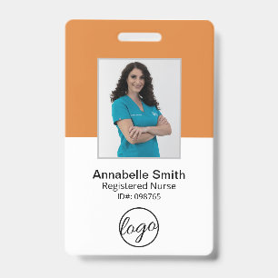 Badge Simple Professionnel des Affaires