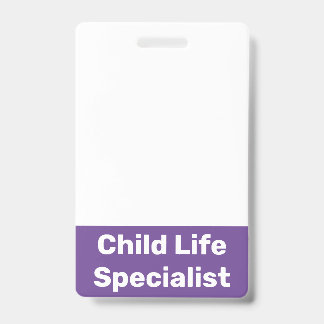 Badge Spécialiste de la vie de l'enfant