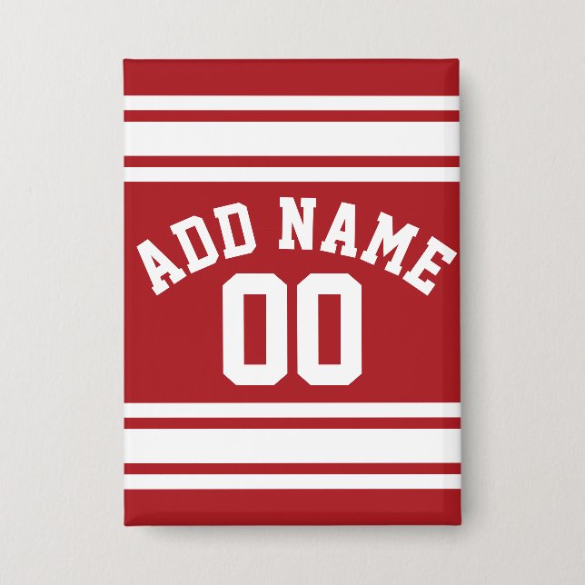 Badge Sports Jersey with Your Name and Number (Recto)