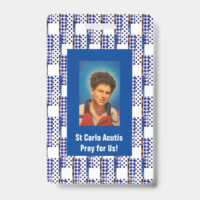 Badge St Carlo Acutis (Avant)