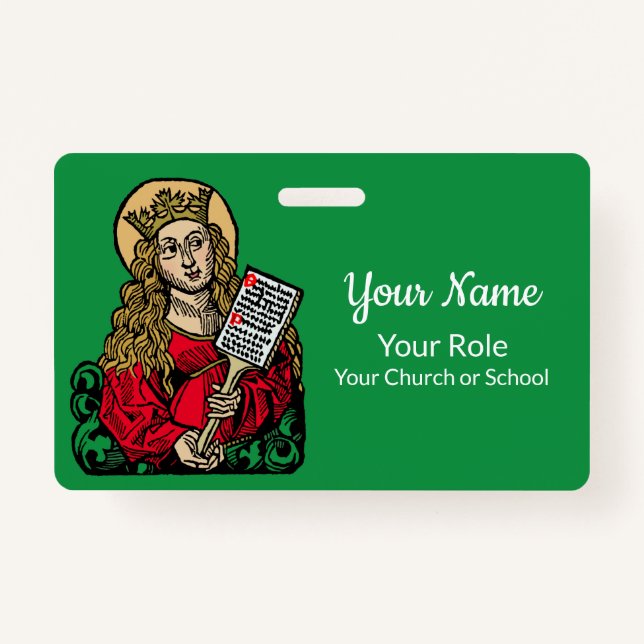 Badge St. Cecilia avec Hymn Board (Nuremberg) (Devant)