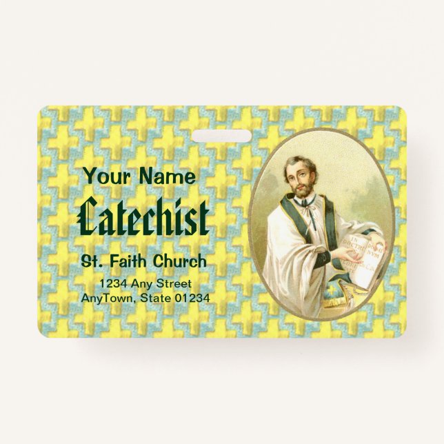 Badge St. César de Bus (SLE 001) (Devant)