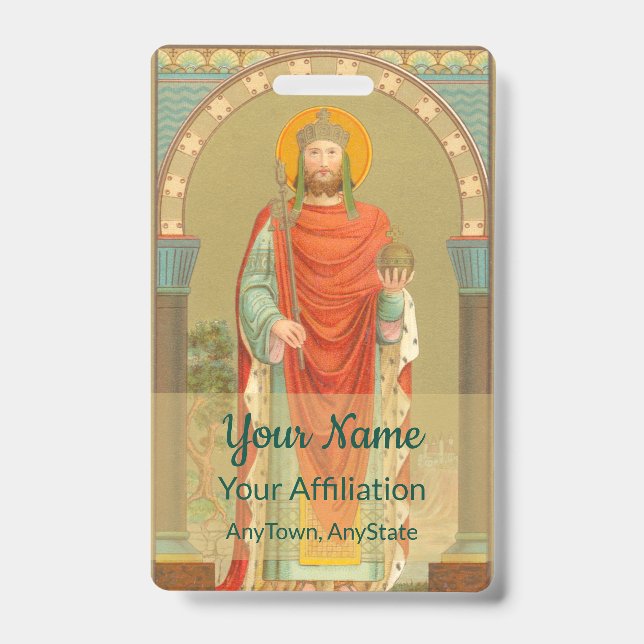 Badge St. Henri II, Empereur (BBS 10 ; Style 1) (Avant)