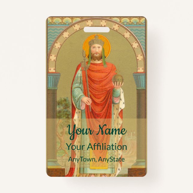 Badge St. Henry II, Empereur (BBS 10; Style 1) (Devant)