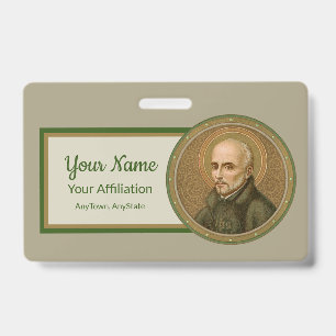 Badge St. Ignatius Loyola (BK 050) (Style 2)