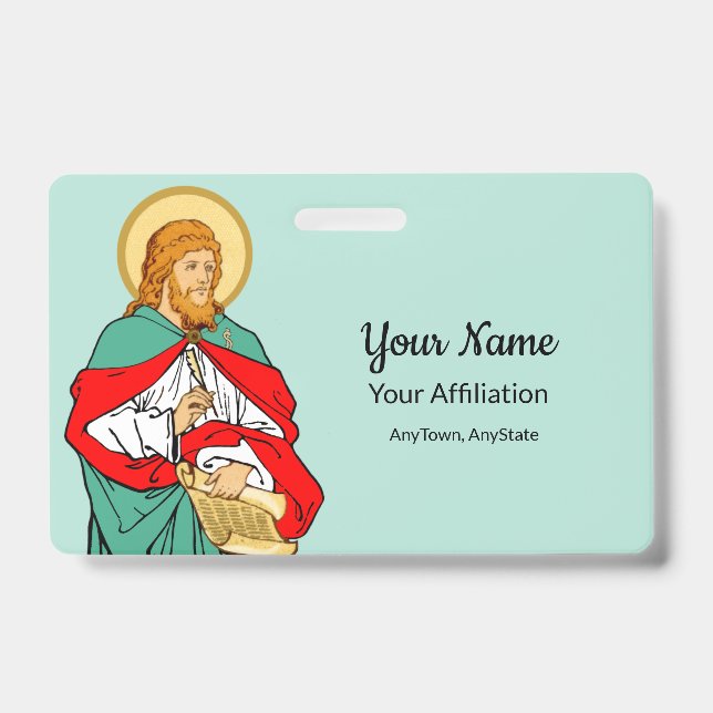 Badge St. Luke, Médecin bien-aimé (RLS 08; MedVers.) (Avant)