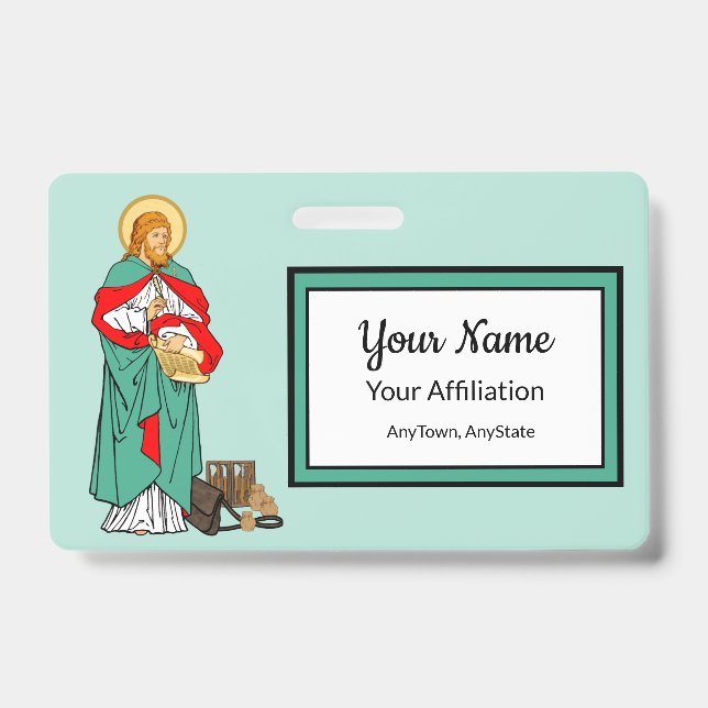 Badge St. Luke, Médecin bien-aimé (RLS 08; MedVers.) (Front)