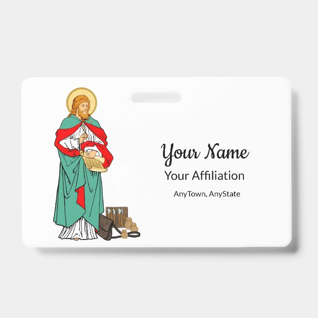 Badge St. Luke, Médecin bien-aimé (RLS 08; MedVers.) (Face)