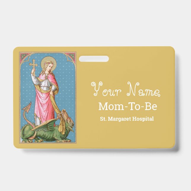 Badge St. Margaret d'Antioche (SAU 038) (Avant)